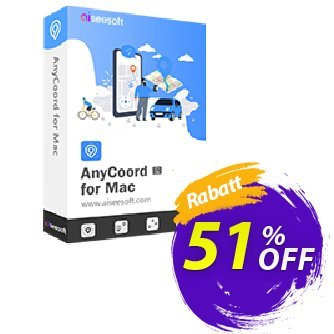 Aiseesoft AnyCoord for Mac - Lifetime/12 Devices Coupon, discount Aiseesoft AnyCoord for Mac - Lifetime/12 Devices Special promo code 2024. Promotion: Special promo code of Aiseesoft AnyCoord for Mac - Lifetime/12 Devices 2024