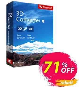 Aiseesoft 3D Converter discount coupon Aiseesoft 3D Converter stunning promotions code 2024 - 40% Off for All Products of Aiseesoft