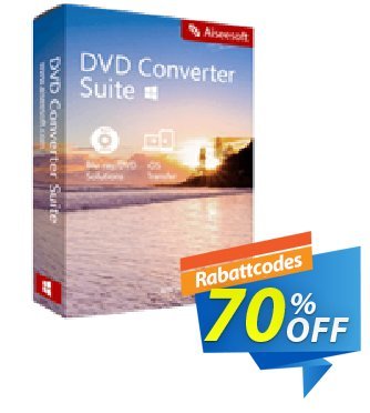 Aiseesoft DVD Converter Suite Coupon, discount 40% Aiseesoft. Promotion: 