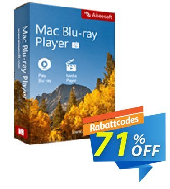 Aiseesoft Mac Blu-ray Player discount coupon 50% Aiseesoft - 50% Off for All Products of Aiseesoft