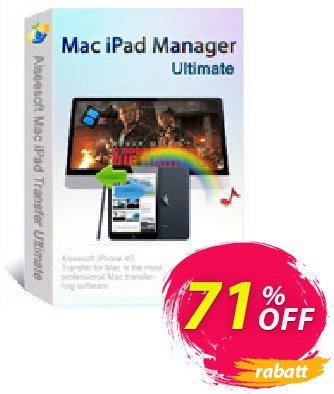 Aiseesoft Mac iPad Manager Ultimate Coupon, discount 40% Aiseesoft. Promotion: 