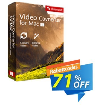 Aiseesoft Video Converter for Mac Coupon, discount Aiseesoft Video Converter for Mac marvelous discount code 2024. Promotion: 50% Off for All Products of Aiseesoft