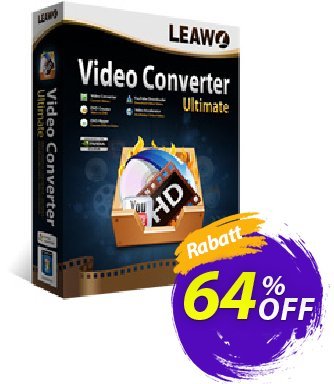 Leawo Video Converter Ultimate [LIFETIME] Coupon, discount Leawo coupon (18764). Promotion: Leawo discount