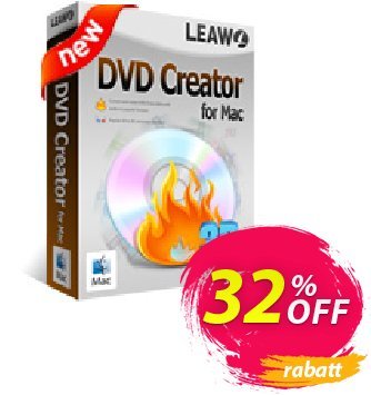 Leawo DVD Creator for Mac Lifetime discount coupon Leawo coupon (18764) - Leawo discount