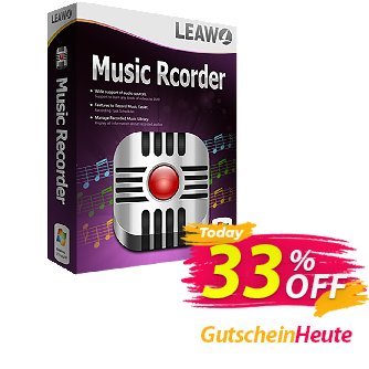 Leawo Music Recorder Lifetime Gutschein Leawo coupon (18764) Aktion: Leawo discount