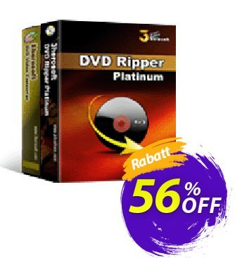 3herosoft DVD Ripper Platinum Suite Gutschein 3herosoft DVD Ripper Platinum Suite Wonderful sales code 2024 Aktion: 