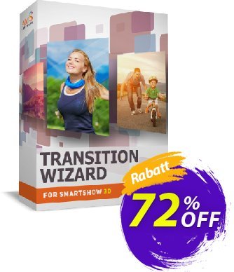 Transition Wizard for SmartSHOW 3D Coupon, discount 70% OFF Transition Wizard for SmartSHOW 3D, verified. Promotion: Staggering discount code of Transition Wizard for SmartSHOW 3D, tested & approved