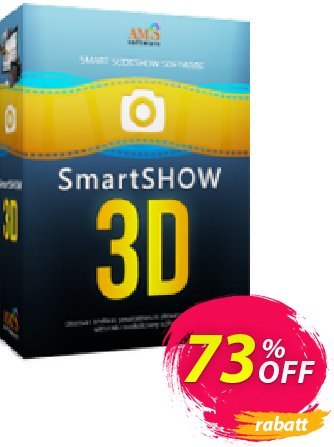 SmartSHOW 3D Standard (1 year license) discount coupon 80% OFF SmartSHOW 3D Standard (1 year license), verified - Staggering discount code of SmartSHOW 3D Standard (1 year license), tested & approved