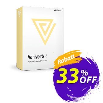 MAGIX VariVerb II discount coupon 20% OFF MAGIX VariVerb II, verified - Special promo code of MAGIX VariVerb II, tested & approved