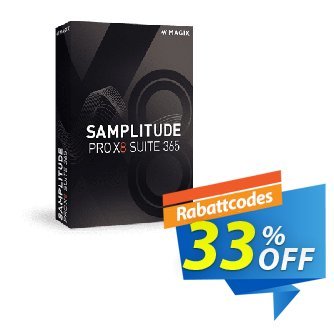 Samplitude Pro X8 Suite 365 discount coupon 33% OFF Samplitude Pro X8 Suite 365, verified - Special promo code of Samplitude Pro X8 Suite 365, tested & approved
