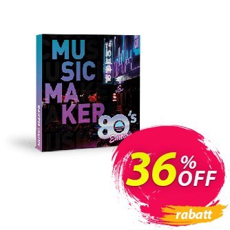 Music Maker 80s Edition discount coupon 33% OFF Music Maker 80s Edition, verified - Special promo code of Music Maker 80s Edition, tested & approved