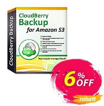 CloudBerry Drive Server Edition - annual maintenance  Gutschein 5% OFF CloudBerry Drive Server Edition (annual maintenance), verified Aktion: Fearsome offer code of CloudBerry Drive Server Edition (annual maintenance), tested & approved