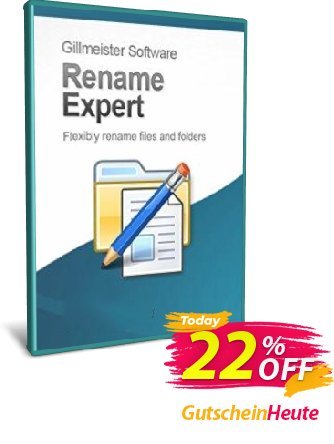 Rename Expert discount coupon Coupon code Rename Expert - Rename Expert offer from Gillmeister Software