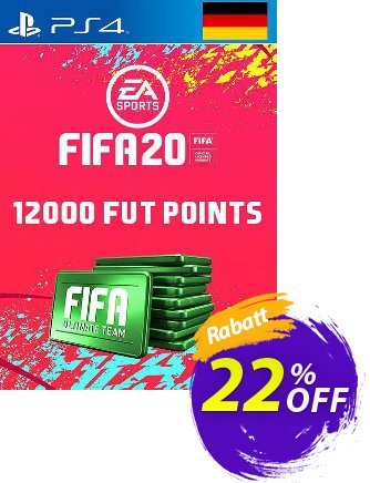 12000 FIFA 20 Ultimate Team Points PS4 (Germany) discount coupon 12000 FIFA 20 Ultimate Team Points PS4 (Germany) Deal - 12000 FIFA 20 Ultimate Team Points PS4 (Germany) Exclusive offer 