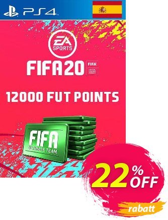12000 FIFA 20 Ultimate Team Points PS4 (Spain) discount coupon 12000 FIFA 20 Ultimate Team Points PS4 (Spain) Deal - 12000 FIFA 20 Ultimate Team Points PS4 (Spain) Exclusive offer 