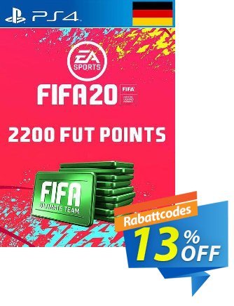 2200 FIFA 20 Ultimate Team Points PS4 (Germany) discount coupon 2200 FIFA 20 Ultimate Team Points PS4 (Germany) Deal - 2200 FIFA 20 Ultimate Team Points PS4 (Germany) Exclusive offer 