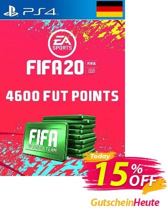 4600 FIFA 20 Ultimate Team Points PS4 (Germany) discount coupon 4600 FIFA 20 Ultimate Team Points PS4 (Germany) Deal - 4600 FIFA 20 Ultimate Team Points PS4 (Germany) Exclusive offer 