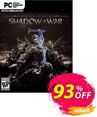 Middle-earth: Shadow of War PC Gutschein Middle-earth: Shadow of War PC Deal Aktion: Middle-earth: Shadow of War PC Exclusive offer 