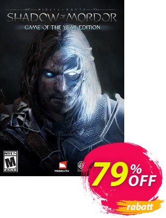 Middle-Earth: Shadow of Mordor Game of the Year Edition PC discount coupon Middle-Earth: Shadow of Mordor Game of the Year Edition PC Deal - Middle-Earth: Shadow of Mordor Game of the Year Edition PC Exclusive offer 