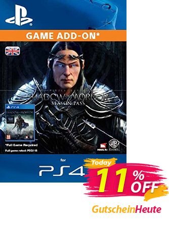Middle-earth Shadow of Mordor Season Pass PS4 discount coupon Middle-earth Shadow of Mordor Season Pass PS4 Deal - Middle-earth Shadow of Mordor Season Pass PS4 Exclusive Easter Sale offer 