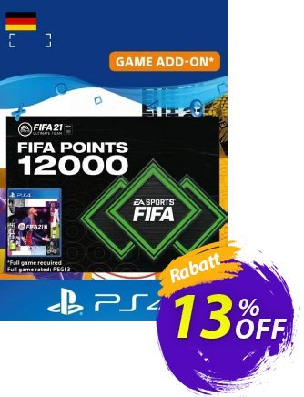 FIFA 21 Ultimate Team 12000 Points Pack PS4/PS5 (Germany) discount coupon FIFA 21 Ultimate Team 12000 Points Pack PS4/PS5 (Germany) Deal 2024 CDkeys - FIFA 21 Ultimate Team 12000 Points Pack PS4/PS5 (Germany) Exclusive Sale offer 
