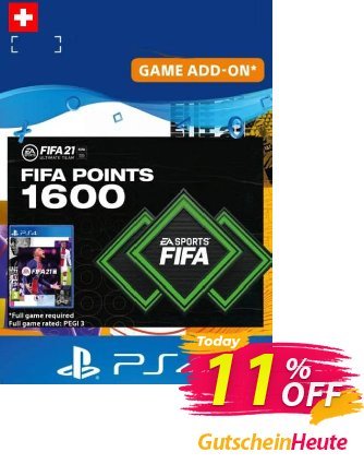 FIFA 21 Ultimate Team 1600 Points Pack PS4/PS5 (Switzerland) discount coupon FIFA 21 Ultimate Team 1600 Points Pack PS4/PS5 (Switzerland) Deal 2024 CDkeys - FIFA 21 Ultimate Team 1600 Points Pack PS4/PS5 (Switzerland) Exclusive Sale offer 