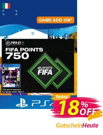 FIFA 21 Ultimate Team 750 Points Pack PS4/PS5 (Italy) discount coupon FIFA 21 Ultimate Team 750 Points Pack PS4/PS5 (Italy) Deal 2024 CDkeys - FIFA 21 Ultimate Team 750 Points Pack PS4/PS5 (Italy) Exclusive Sale offer 