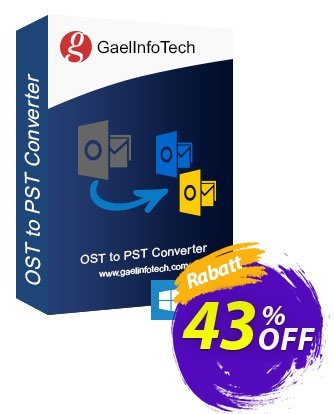 Gael Converter for OST Gutschein Coupon code Gael Converter for OST - Home User License Aktion: Gael Converter for OST - Home User License offer from BitRecover