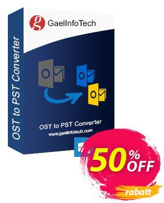 Gael Converter for OST discount coupon Coupon code Gael Converter for OST - Standard License - Gael Converter for OST - Standard License offer from BitRecover