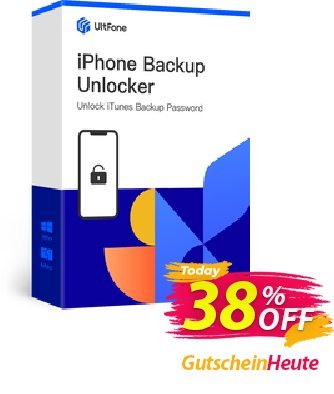 UltFone iPhone Backup Unlocker for Mac - 1 Year/5 Devices Coupon, discount Coupon code UltFone iPhone Backup Unlocker for Mac - 1 Year/5 Devices. Promotion: UltFone iPhone Backup Unlocker for Mac - 1 Year/5 Devices offer from UltFone