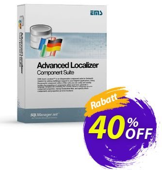 EMS Advanced Localizer Component Suite for Delphi (with sources) + 1 Year Maintenance Coupon, discount Coupon code Advanced Localizer Component Suite for Delphi (with sources) + 1 Year Maintenance. Promotion: Advanced Localizer Component Suite for Delphi (with sources) + 1 Year Maintenance Exclusive offer 