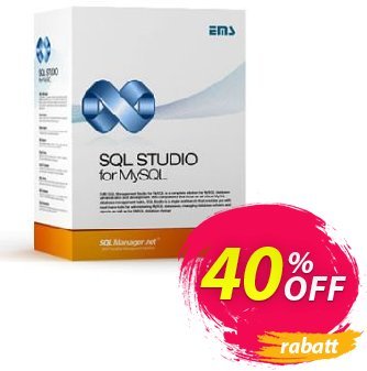 EMS SQL Management Studio for MySQL (Business) + 1 Year Maintenance Coupon, discount Coupon code EMS SQL Management Studio for MySQL (Business) + 1 Year Maintenance. Promotion: EMS SQL Management Studio for MySQL (Business) + 1 Year Maintenance Exclusive offer 