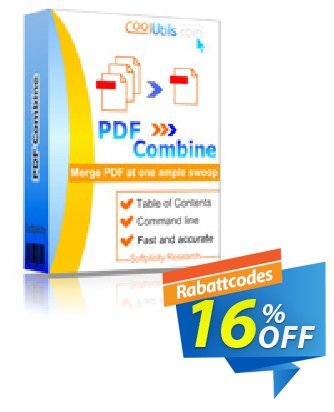 Coolutils PDF Combine discount coupon 30% OFF JoyceSoft - 