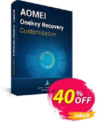 AOMEI OneKey Recovery Customization discount coupon AOMEI OneKey Recovery Cust discount Off - 