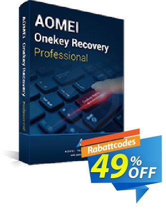 AOMEI OneKey Recovery Professional discount coupon 48% OFF AOMEI OneKey Recovery Pro, verified - Awesome deals code of AOMEI OneKey Recovery Pro, tested & approved