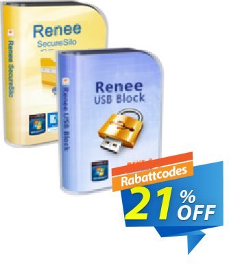[Bundle] Renee USB Block & Renee SecureSilo Coupon, discount [Bundle] Renee USB Block & Renee SecureSilo Stunning discount code 2024. Promotion: Stunning discount code of [Bundle] Renee USB Block & Renee SecureSilo 2024