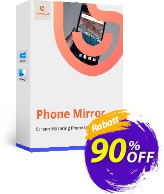 Tenorshare Phone Mirror (1 Year) discount coupon 90% OFF Tenorshare Phone Mirror (1 Year), verified - Stunning promo code of Tenorshare Phone Mirror (1 Year), tested & approved