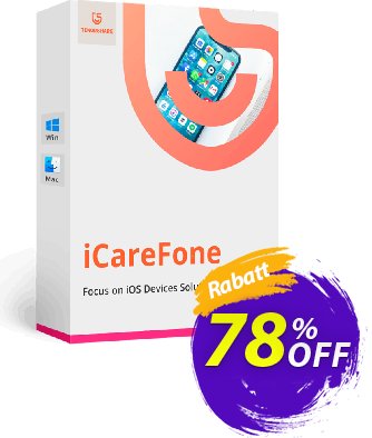 Tenorshare iCareFone discount coupon 78% OFF Tenorshare iCareFone, verified - Stunning promo code of Tenorshare iCareFone, tested & approved