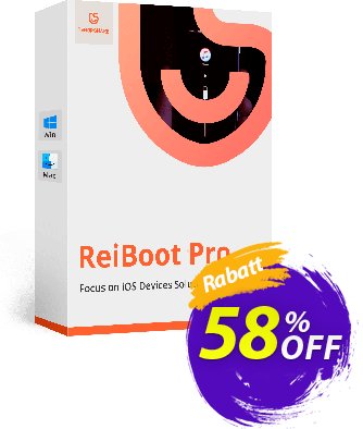 Tenorshare ReiBoot Pro for MacFörderung 58% OFF Tenorshare ReiBoot Pro for Mac, verified