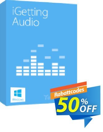 Tenorshare iGetting Audio (Unlimited License) discount coupon 30-Day Money-Back Guarantee
 - Offer discount