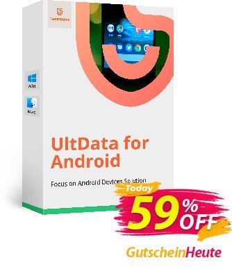 Tenorshare UltData for Android (1 Month License) discount coupon Promotion code - Offer discount