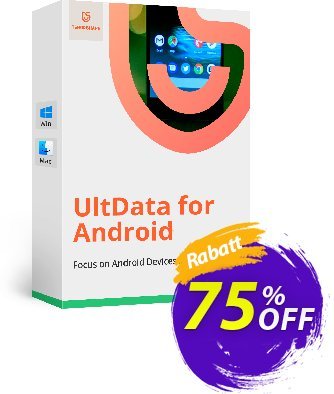 Tenorshare UltData for Android (Mac) (Lifetime) discount coupon Promotion code - Offer discount