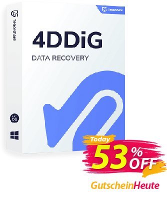 Tenorshare 4DDiG Mac Data Recovery (1 Year License) discount coupon 60% OFF Tenorshare 4DDiG, verified - Stunning promo code of Tenorshare 4DDiG, tested & approved