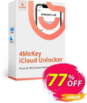 Tenorshare 4MeKey (1 Month License) discount coupon 77% OFF Tenorshare 4MeKey (1 Month License), verified - Stunning promo code of Tenorshare 4MeKey (1 Month License), tested & approved