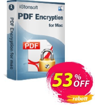 iStonsoft PDF Encryption for Mac discount coupon 60% off - 