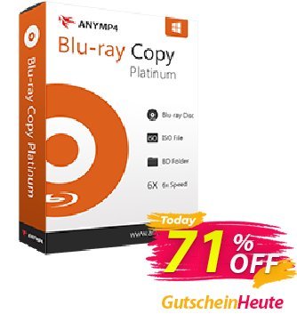 AnyMP4 Blu-ray Copy Platinum - Lifetime discount coupon AnyMP4 coupon (33555) - 