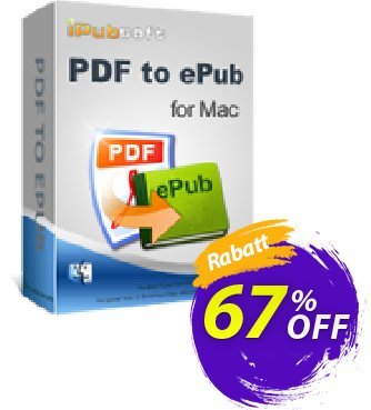 iPubsoft PDF to ePub Converter for Mac discount coupon 65% disocunt - 