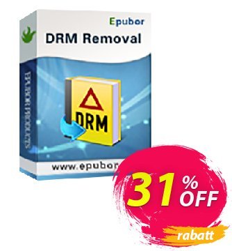 Epubor All DRM Removal Family License discount coupon  - wonderful deals code of Any DRM Removal for Win 2024