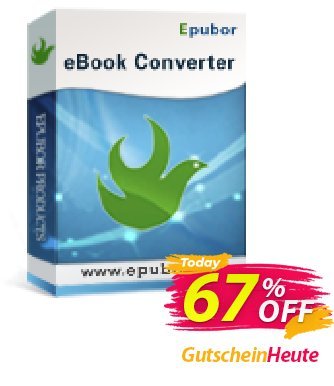 Epubor eBook Converter Coupon, discount Epubor eBook Converter for Win dreaded sales code 2024. Promotion: Epubor Ebook Software discount code