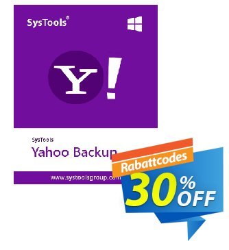 SysTools Yahoo Backup Tool (10 Users) discount coupon SysTools coupon 36906 - 